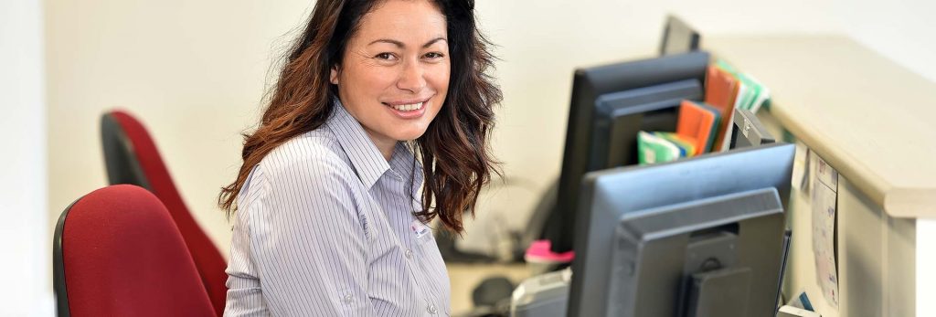 Hospital Reception Staff