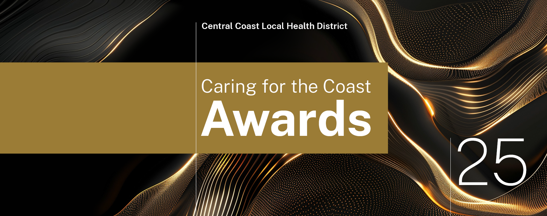 Caring for the Coast Awards Banner