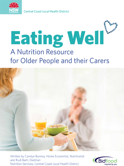 Eating Well A Nutrition Resource for Older People Cover