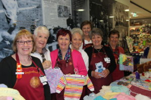 Gosford Hospital Auxiliary at one of their monthly stalls