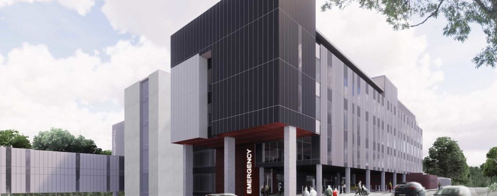 Wyong hospital redevelopment design