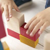 Child with Blocks